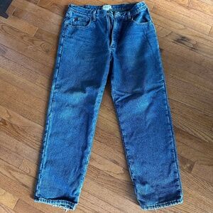 L.L. Bean Men's Flannel Lined Jeans